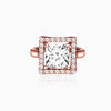 Rose Gold Square Ring