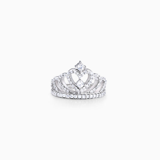 Silver Dazzling Princess Diaries Ring