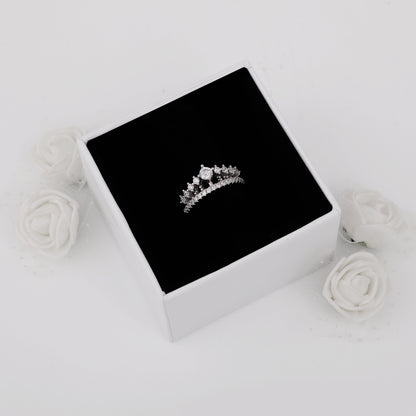 Silver Classic Rings Set