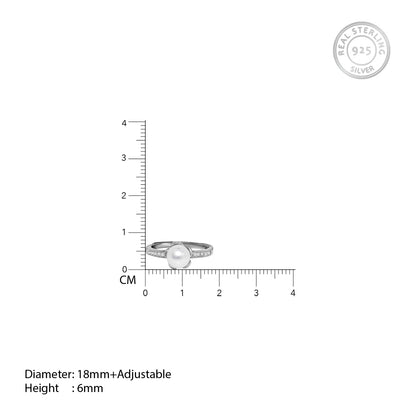 Silver Classic Rings Set