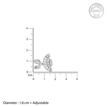 Silver Peacock Heritage Ring