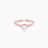 Rose Gold Heart's Paradise Ring