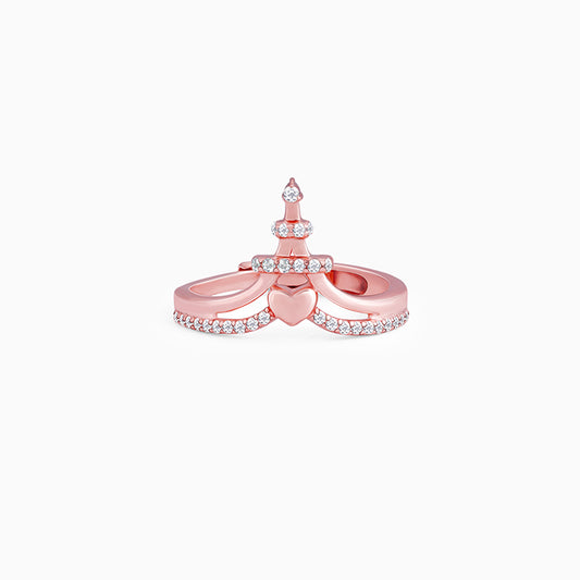 Rose Gold Eiffel Tower Ring