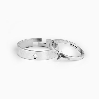 Silver Power Couple Bands