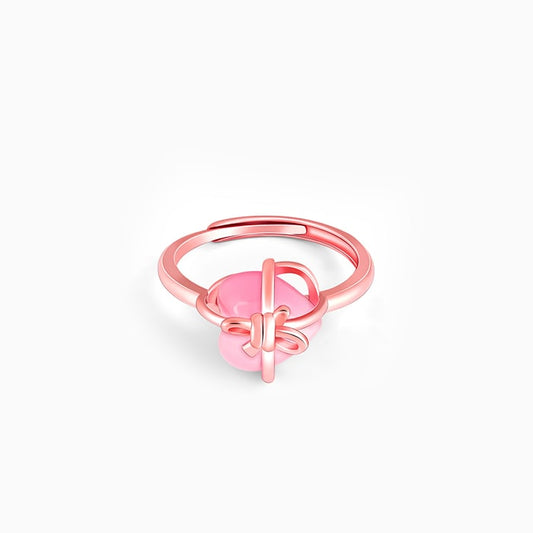Rose Gold Gemstone Ring