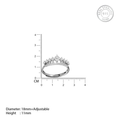 Silver Classic Rings Set