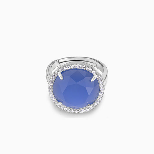 Silver Serenity Ring