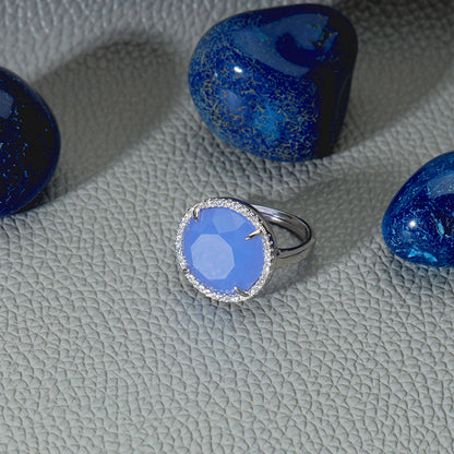 Silver Serenity Ring