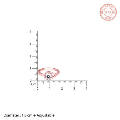 Rose Gold Classic Zircon Set of Three