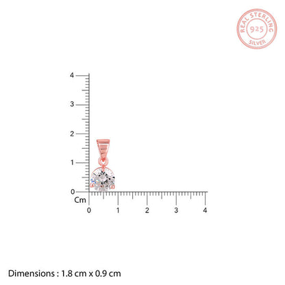 Rose Gold Classic Zircon Set of Three