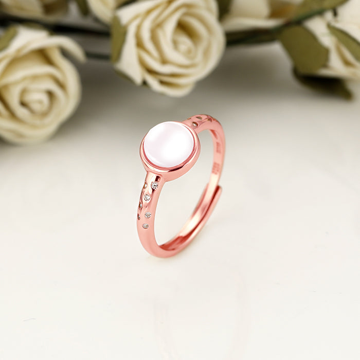 Rose Gold Heather Ring