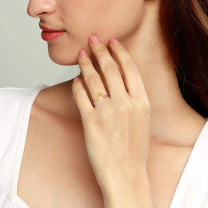 Golden Beauty Stackable Rings