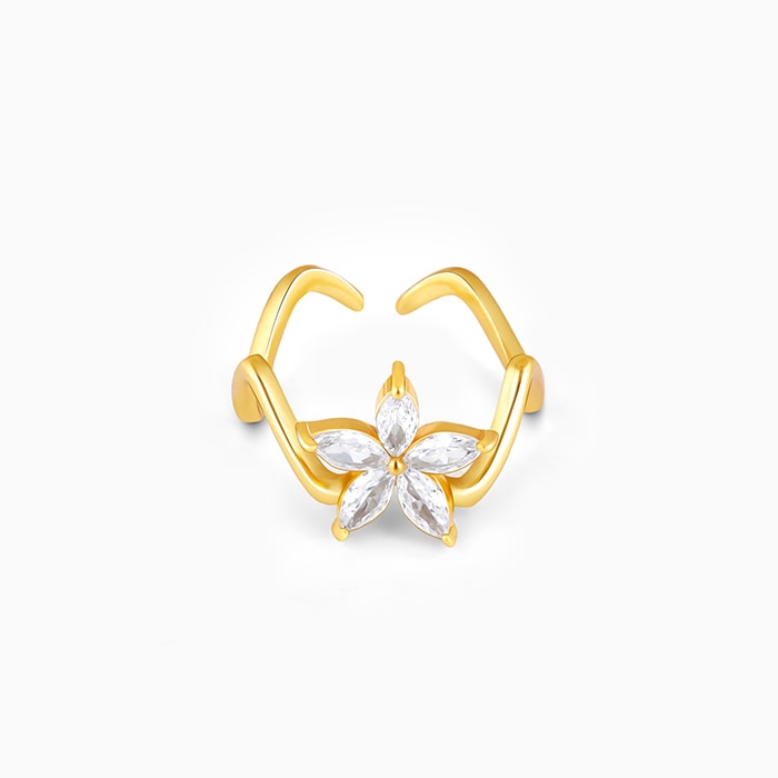 Golden Lily Ring