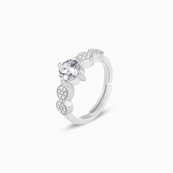 Anushka Sharma Silver Attracted To You Ring