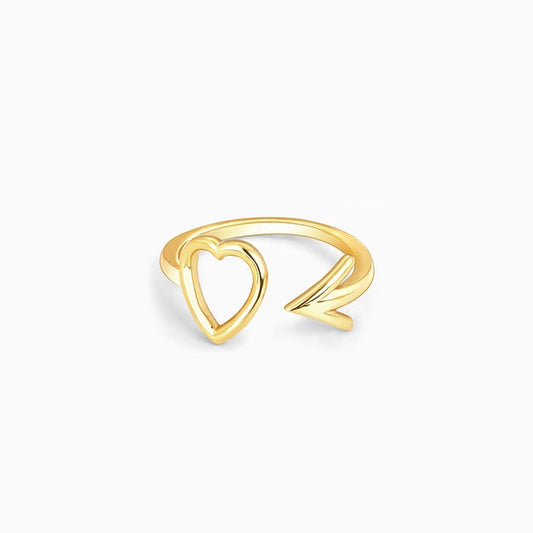 Golden Cupid Love Ring