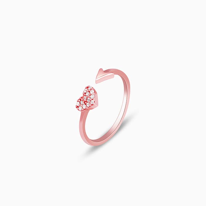 Rose Gold Cupid's Conquest Ring