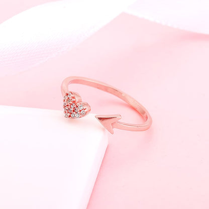 Rose Gold Cupid's Conquest Ring