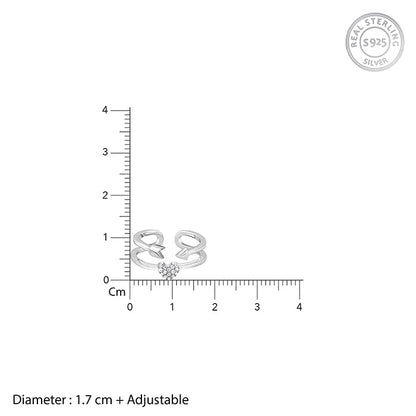 Silver You Won My Heart Ring