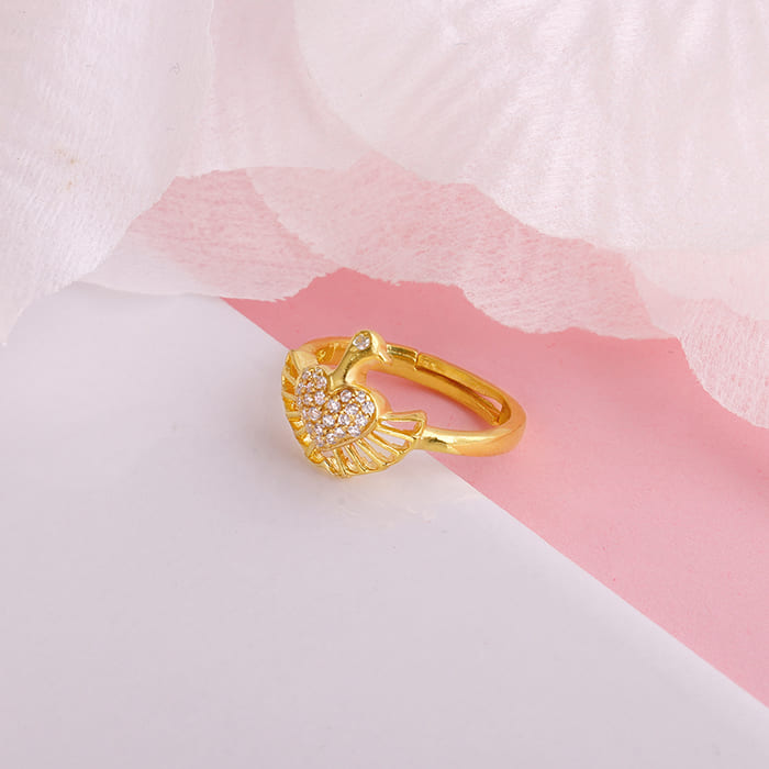 Golden Dove Of Love Ring