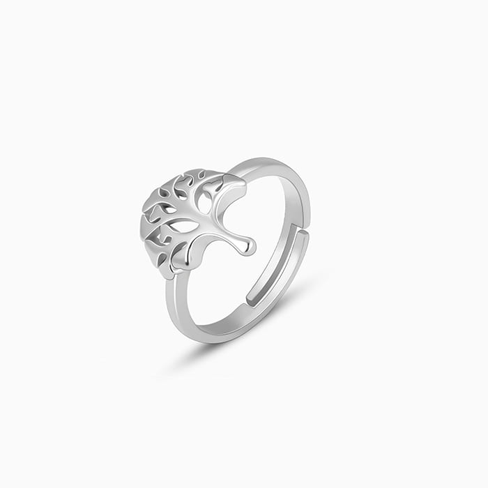 Silver Tree Of Love Ring