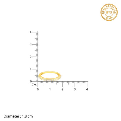 Golden Spark Exquisite Couples Ring size