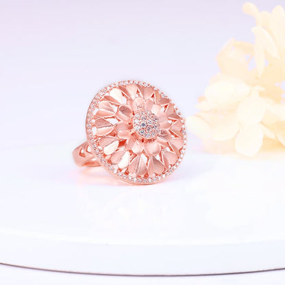 Rose Gold Majestic Cocktail Ring