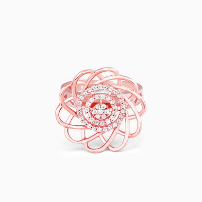 Rose Gold Celtic Knot Ring