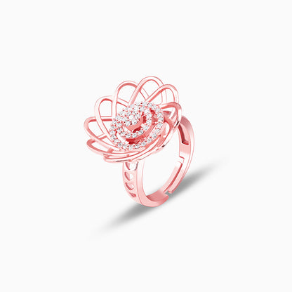 Rose Gold Celtic Knot Ring