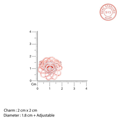 Rose Gold Celtic Knot Ring