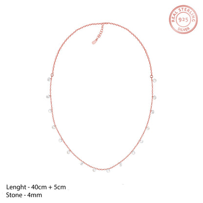 Silver and Rose Gold Regal Queen Duo