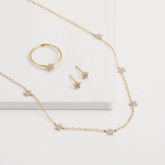 Golden Star Constellation Set