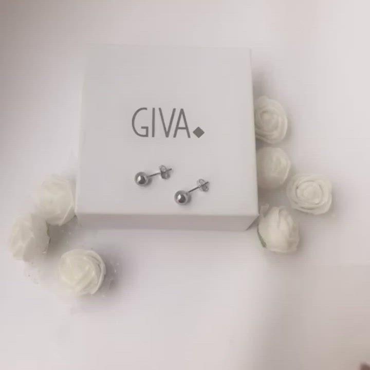 Silver Vintage Bold Stud Earrings