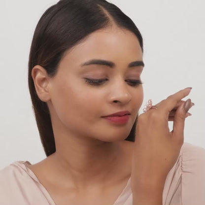 Rose Gold Celtic Knot Ring