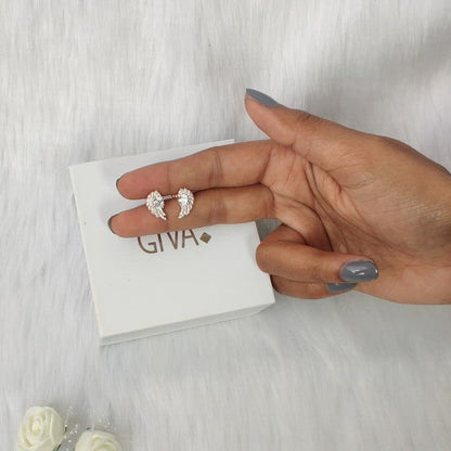 Aayesha’s Rose Gold Wing Studs