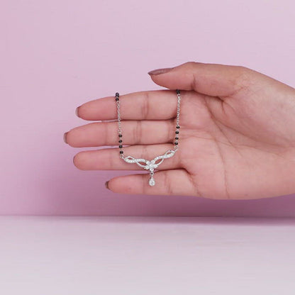 Silver Sacred Love Mangalsutra